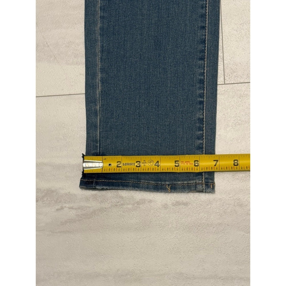 NWT Levi's Classic Straight Jeans Stellar Stretch New Ripped Distressed Size 4M - Picture 13 of 13